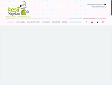 Tablet Screenshot of kesifyayinlari.com